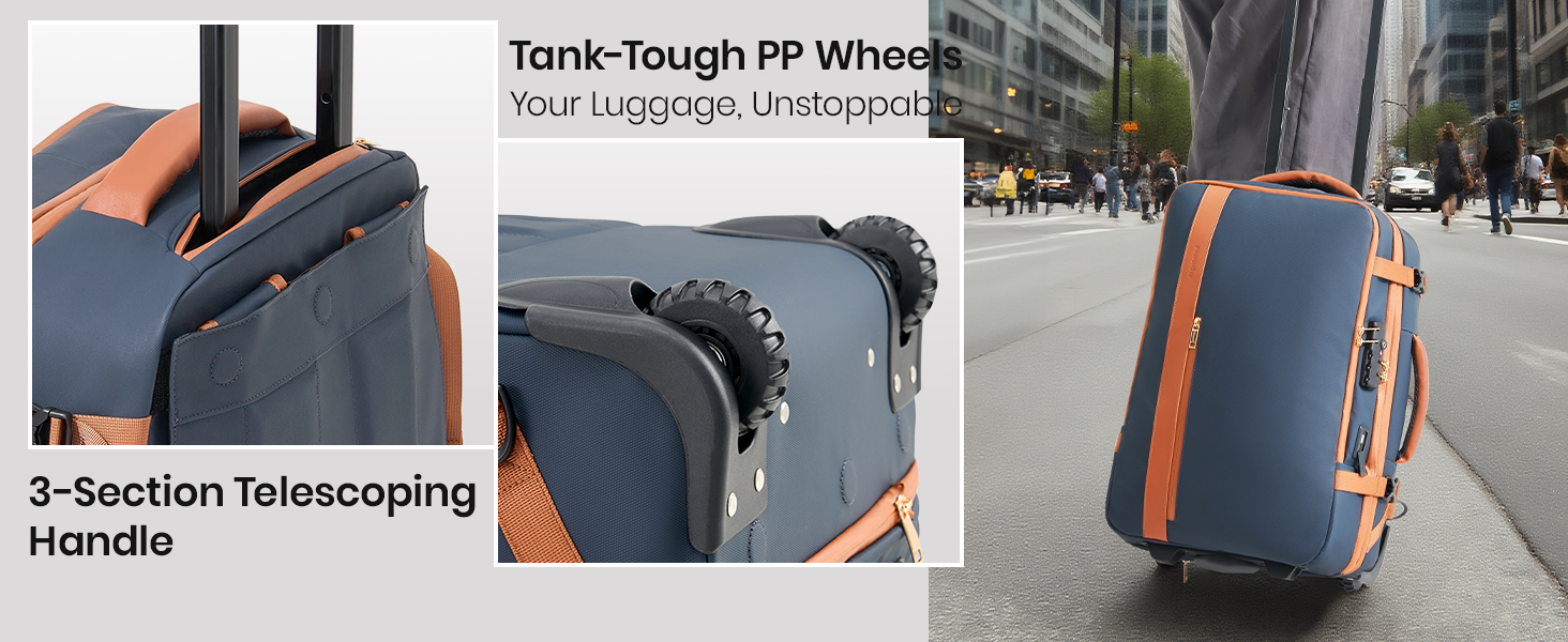 easy vacpack backpack with wheels