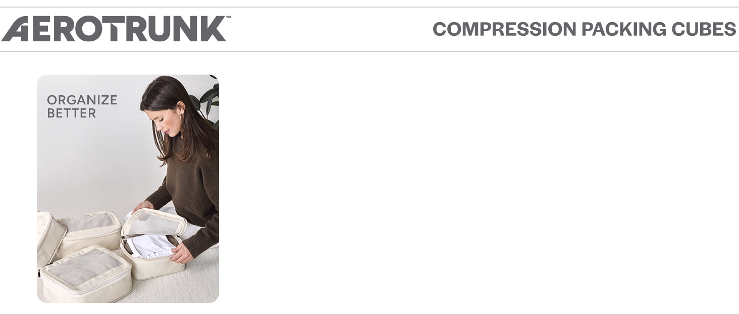 Compression Packing Cubes