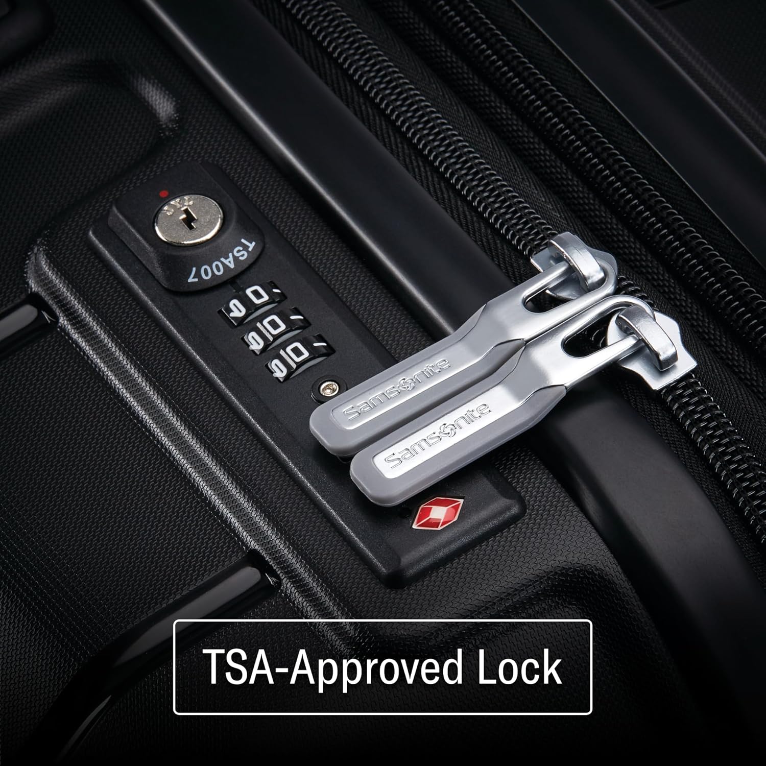 1769339166 Samsonite Freeform 2 Piece Luggage Set Carry On Large Checked Luggage with Dual Spinner Wheels Durable Polypropylene Hardshell TSA Lock Airline Approved Expandable Amethyst Purple.jpg