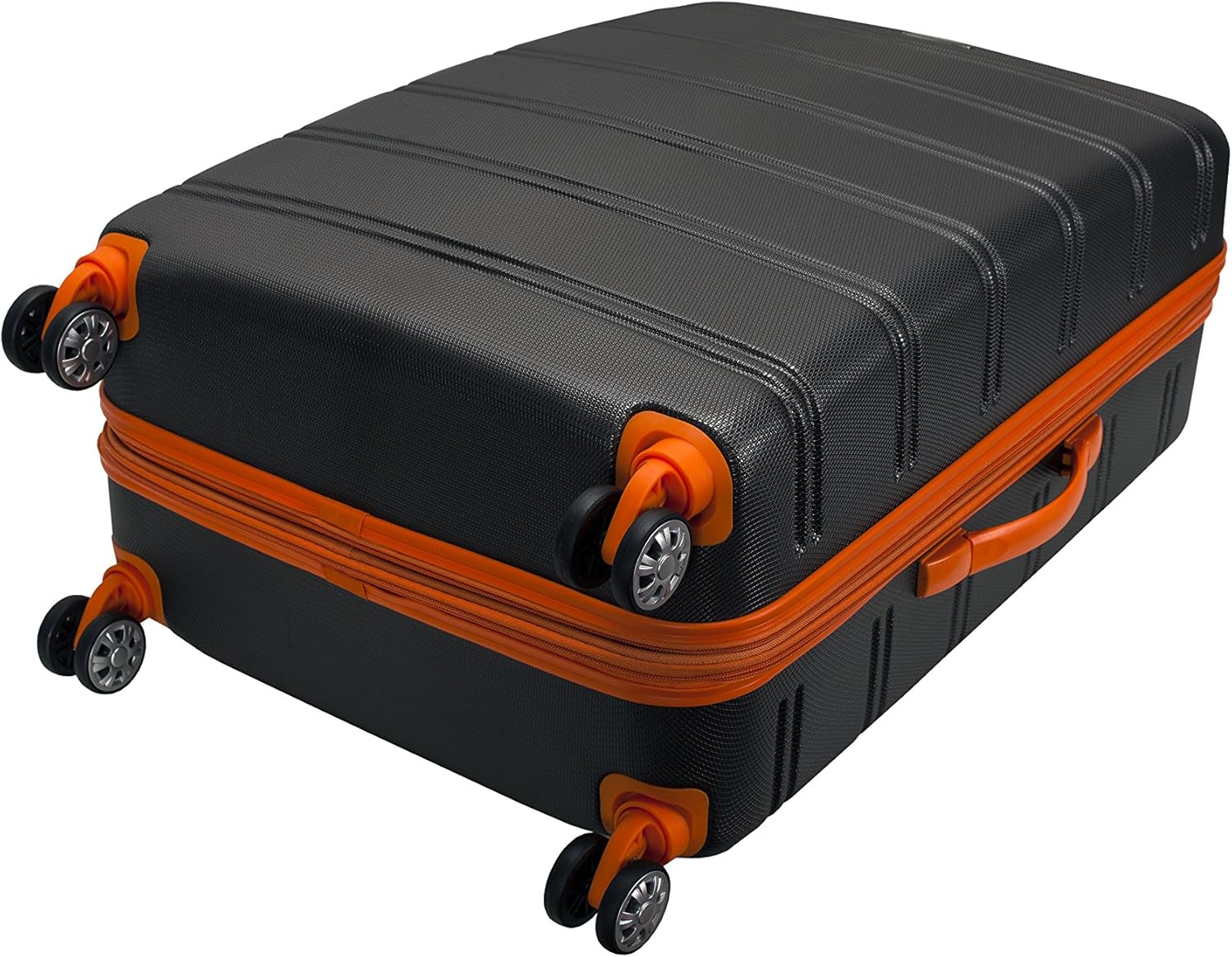 1769351879 Rockland Melbourne Hardside Expandable Spinner Wheel Luggage Charcoal Checked Large 28 Inch.jpg