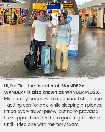 WANDER PLUS travel pillow