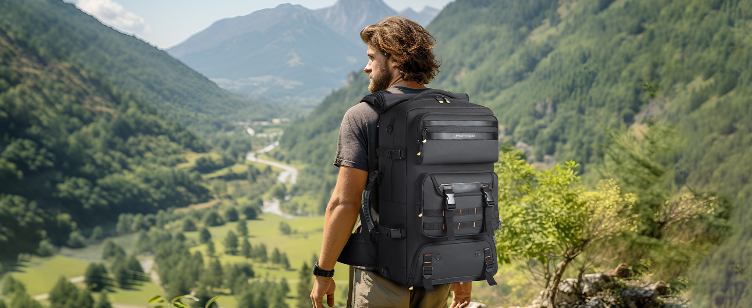 travel backpack with shoe compartment