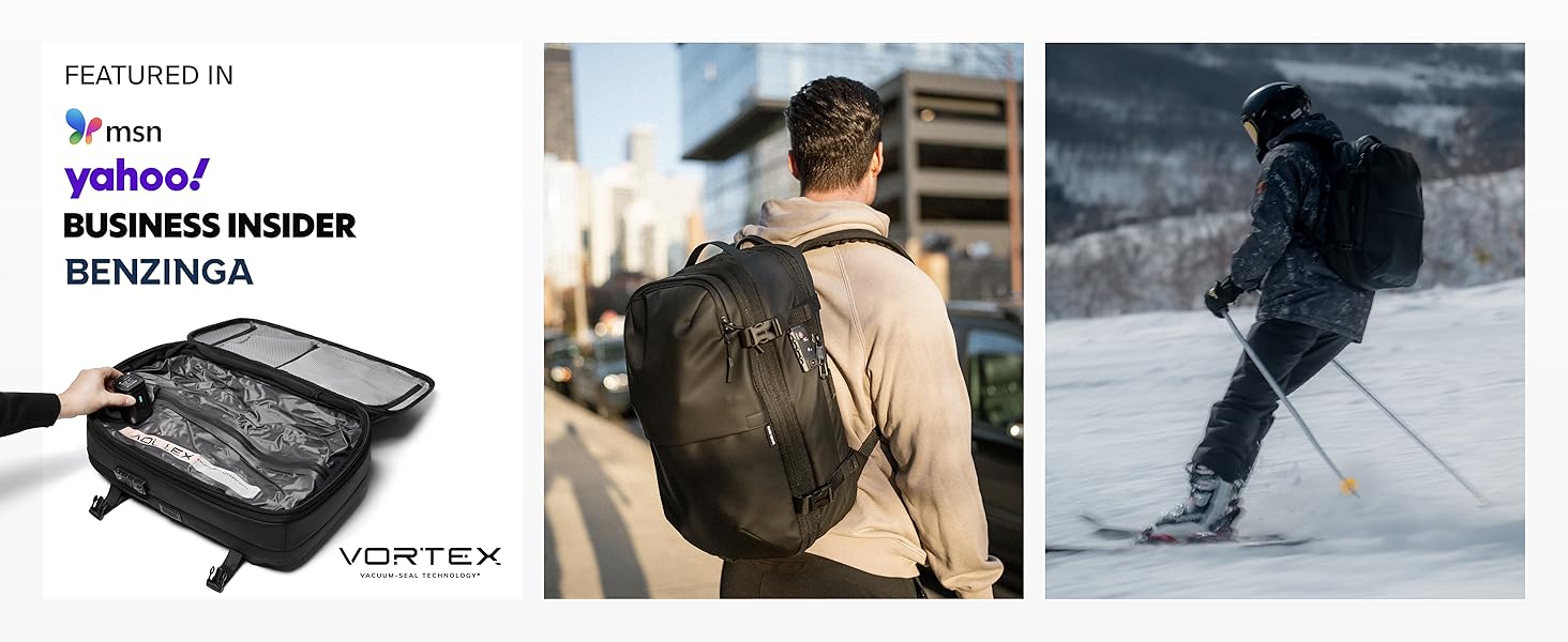 Vortex Vacuum Seal Travel Backpack