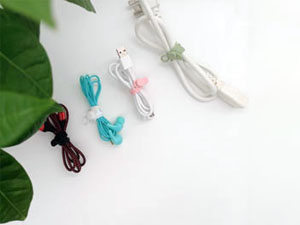 Silicon Cable Ties Cable Strap  Reusable   Cord  Ties Cable Ties  Cable Organizer  Cord Organizer