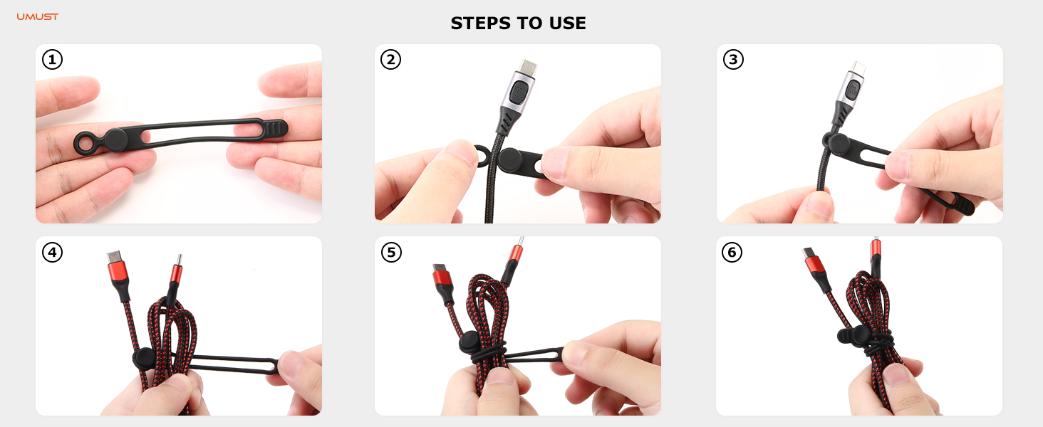 Charger Cable Strap Tie  computer Cable ties cord  ties Cable holder clips cord holder cord keepers