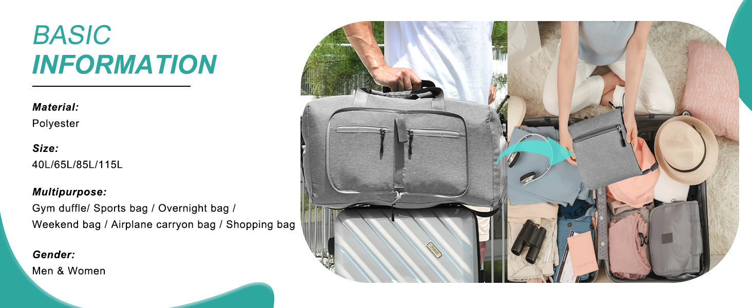 duffle bag for travel