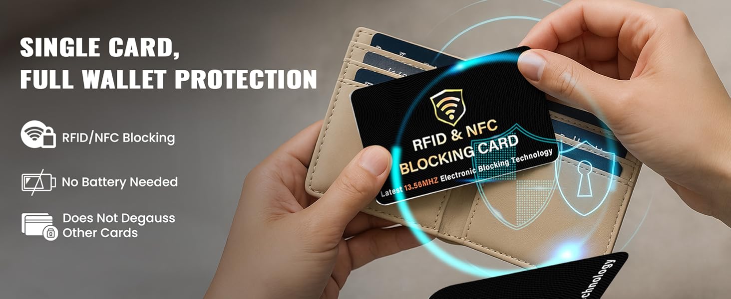RFID blocking card