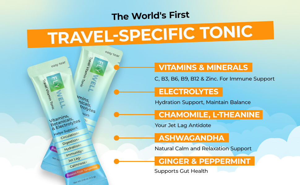 hydration packets electrolyte packets jetlag relief travel electrolytes travel vitamins jet lag