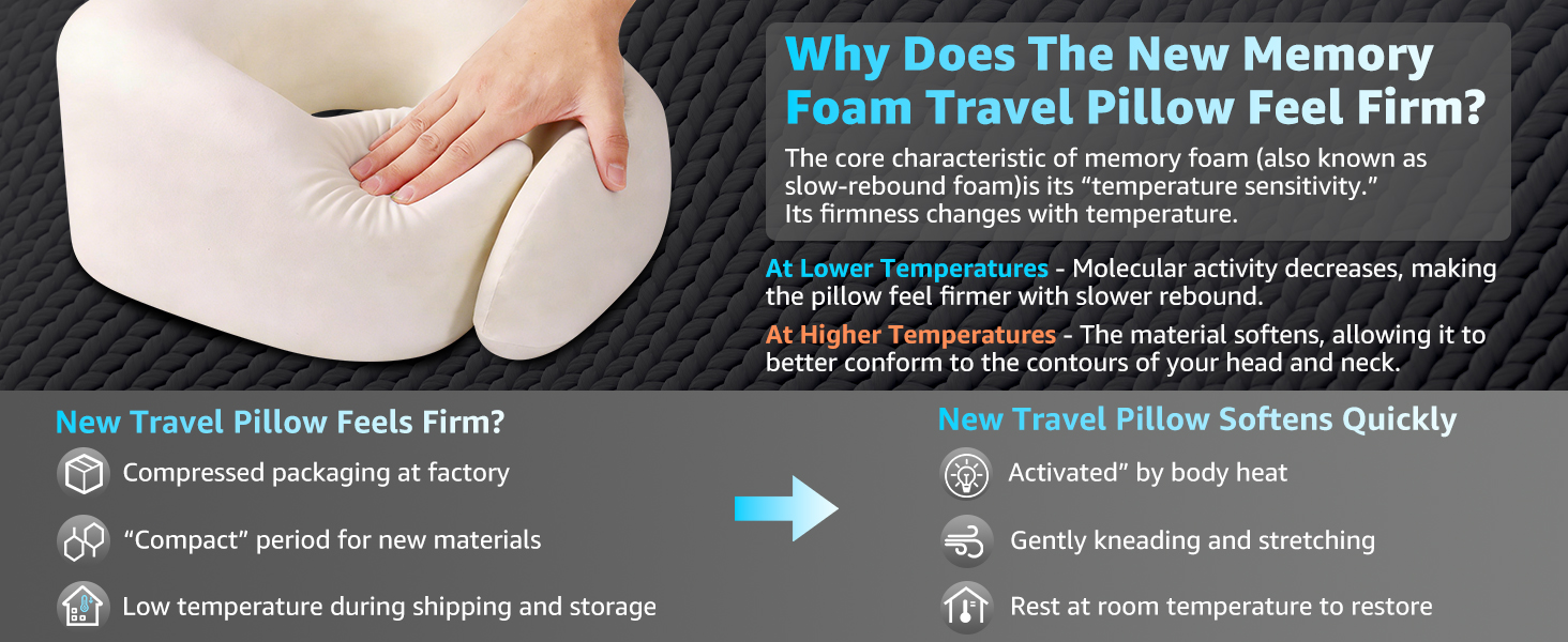 memory foam neck pillow