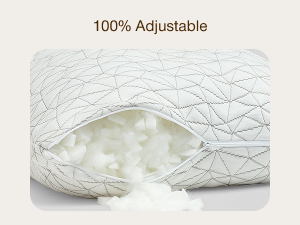 coop home goods original adjustable toddler pillow soft medium firm pillow kids toddler small pillow