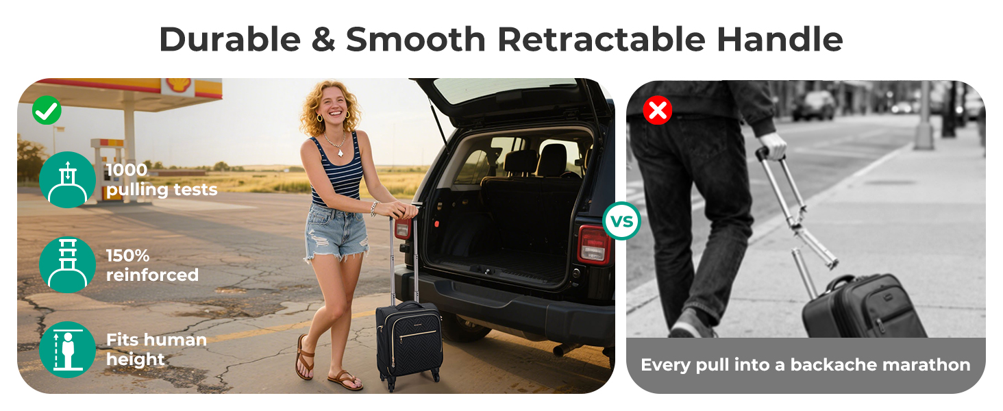 underseat carry on luggage