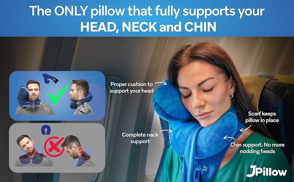 Jpillow + Scarf and Sleepmask