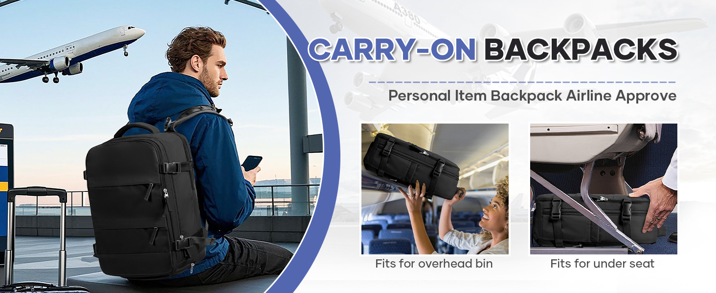 Vacuum Backpack Travel with Pump