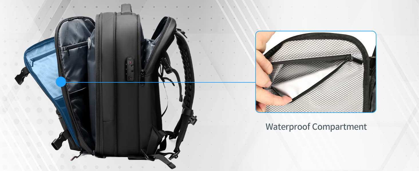 KUVICTEWL Vacuum Backpack for Travel Airback Vacpack