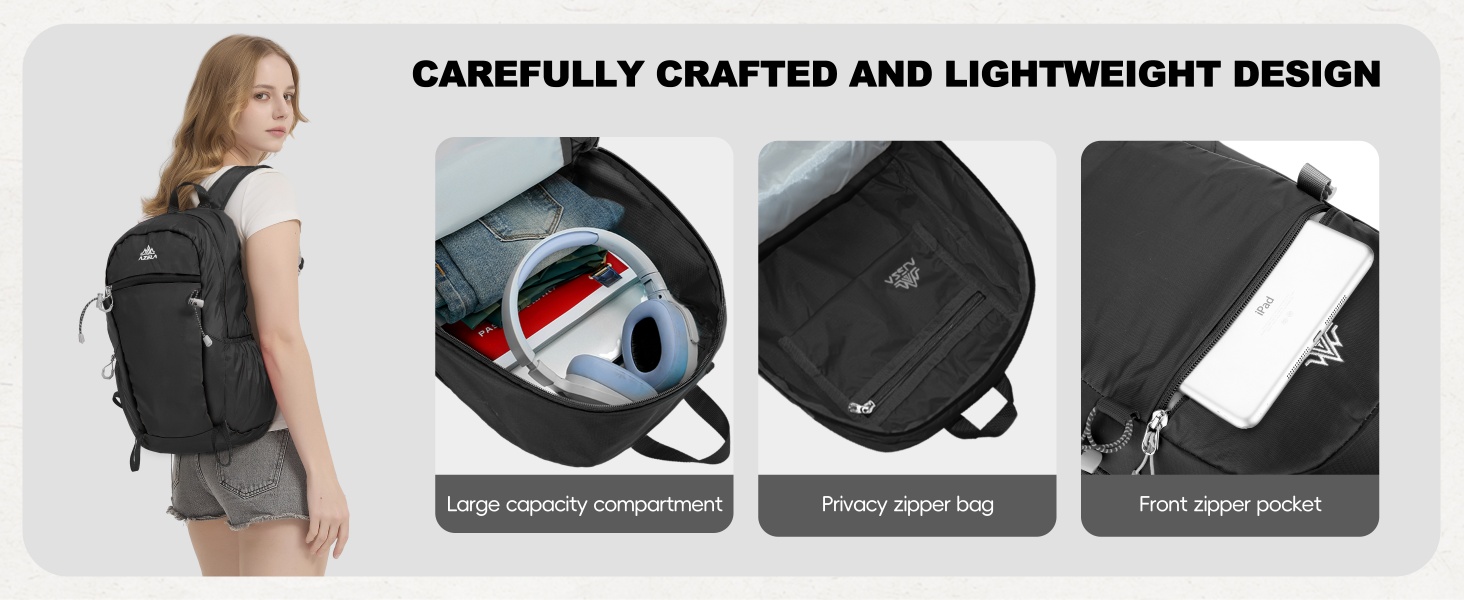 collapsible backpack