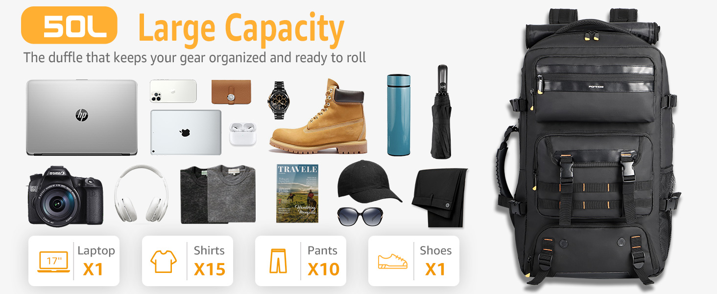 travel backpack for men