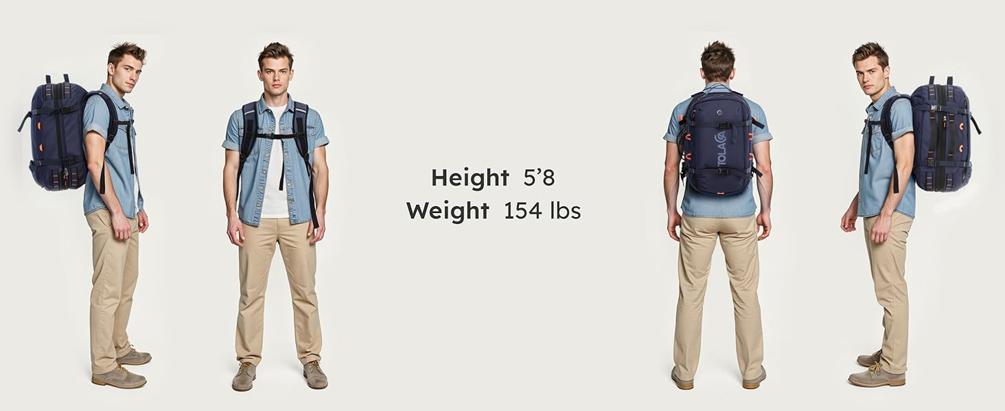 mens travel duffel backpack