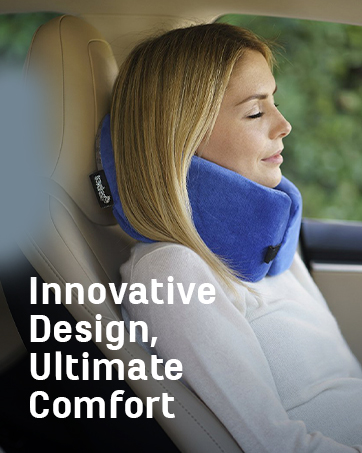 pillow travel memory foam neck plane long flights rest traveling sea summit wrap around cooling
