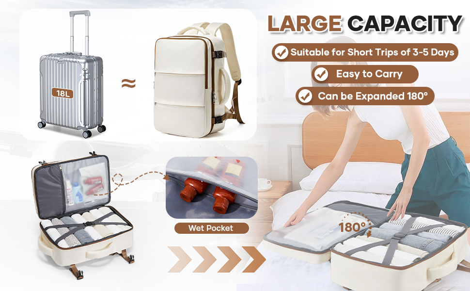 carry on travel backpack