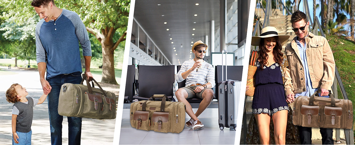 travel duffel bags, duffle bag, travel bag, weekender bag, overnight bag, carry on bag