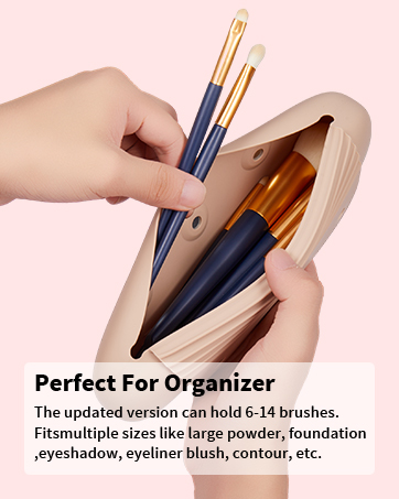 makeup brush holder travel