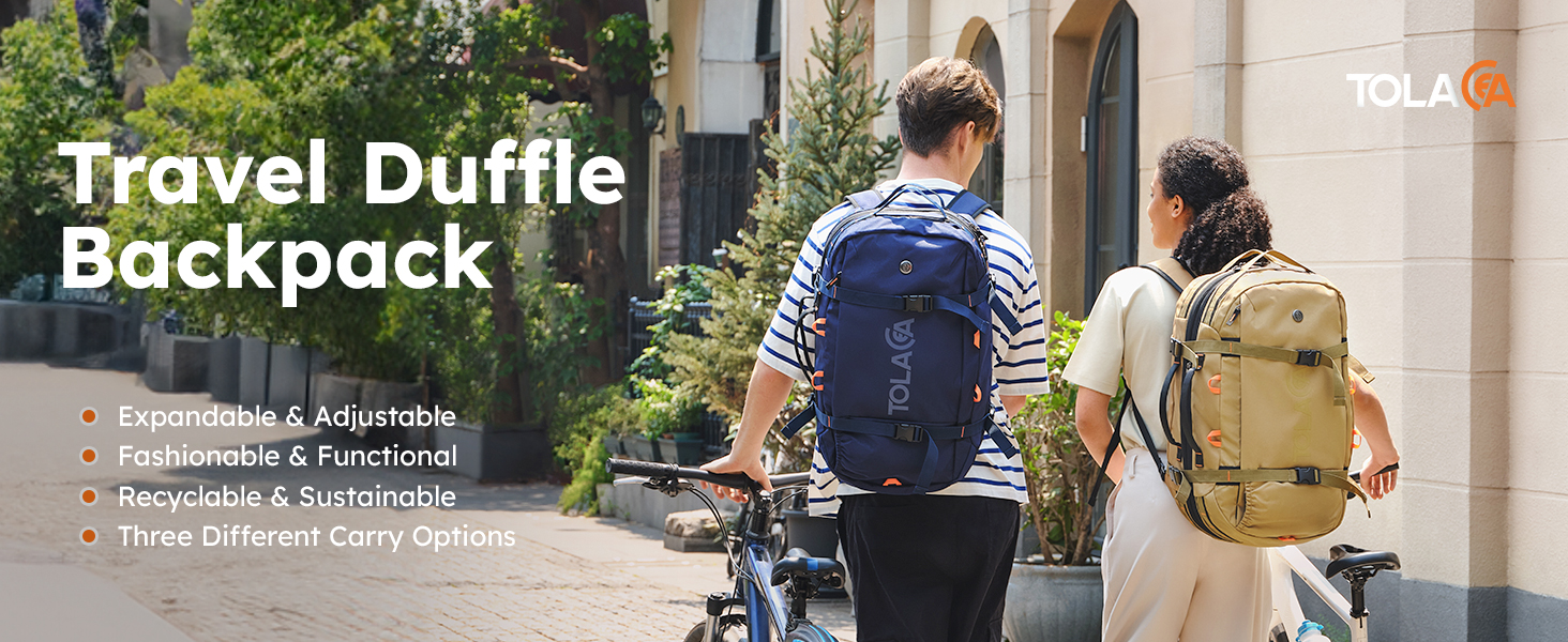 travel duffel backpack