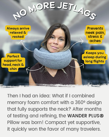 WANDER PLUS travel pillow