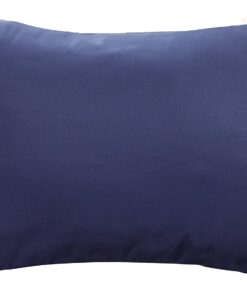 AllerEase Ultra Soft Advanced Allergy Protection Machine Washable Durable Zippered Travel Pillow Protector Size 14" x 20" Size Navy