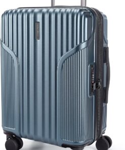 BAGSMART Carry On Luggage 22x14x9 Airline Approved, Lightweight luggage with Spinner Wheels, 20 Inch Expandable Hardside Carry On Suitcase with TSA Lock Rolling Travel suitcase Carry-On, Royal Blue