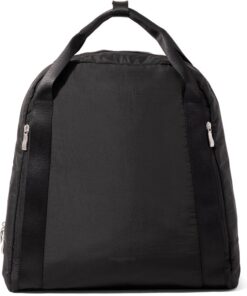 Baggallini Swift Backpack - Lightweight 4.5”x15.3”x6.3” Travel Backpack with RFID Pocket, Luggage Sleeve and Padded Straps