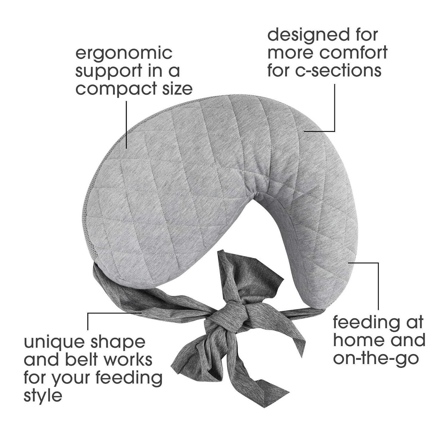 Boppy Anywhere Travel Nursing Pillow Soft Gray Plus Sized to Petite with Stretch Belt Portable Nursing Pillow Breastfeeding and Bottle Feeding Support Machine Washable.jpg
