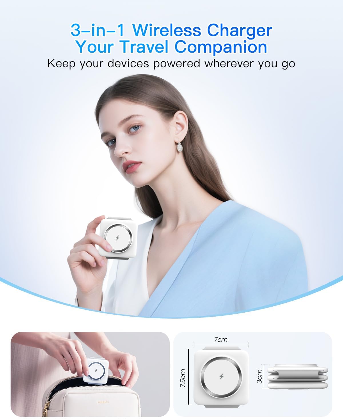 Charging Station for Apple Multiple Devices 3 in 1 Foldable Magnetic Wireless Charger Dock Travel Charging Pad for iPhone 16 15 14 13 12 Pro Max Plus Watch Airpods.jpg