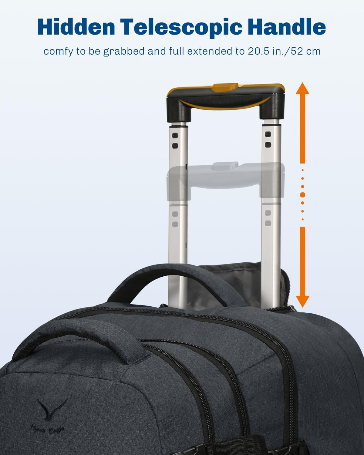 Hynes Eagle 2 in 1 Travel Backpack 22 inches Carry on Luggage 63L Rolling Backpack for Men Women with Packing Cubes 3PCS Set.jpg