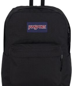 JanSport SuperBreak One Backpacks - Durable, Lightweight Bookbag with 1 Main Compartment, Front Utility Pocket with Built-in Organizer - Premium Backpack, Black