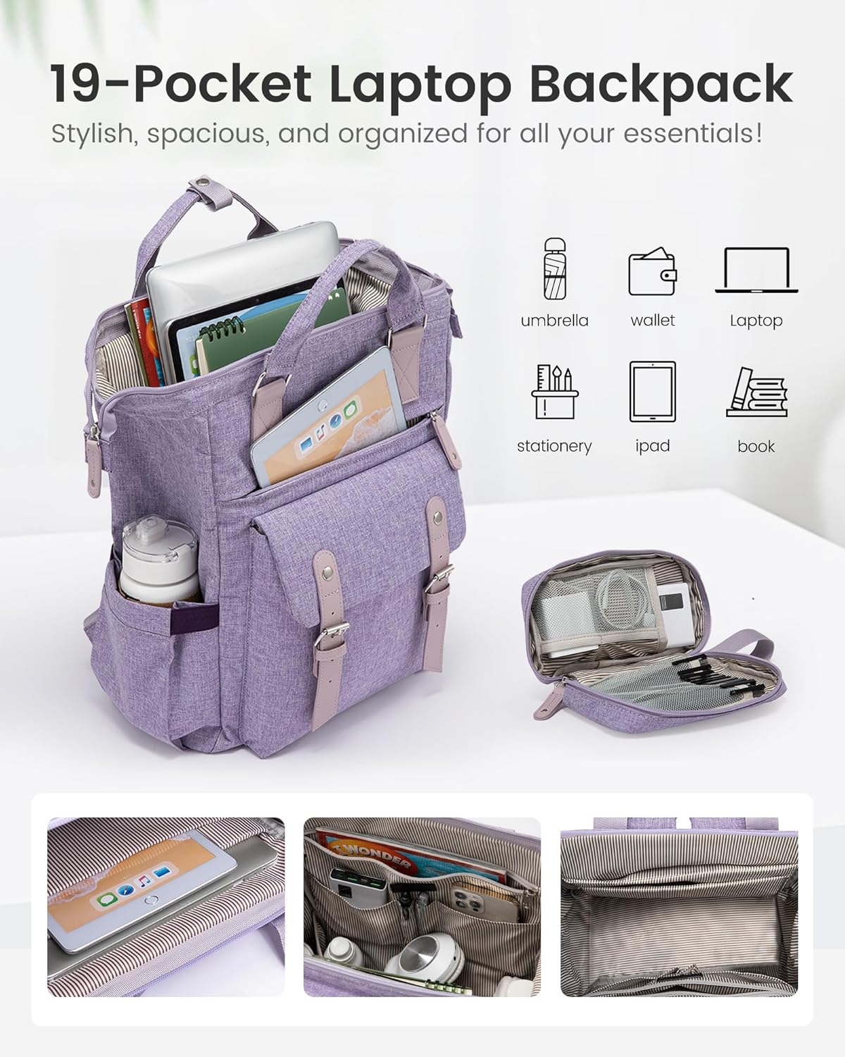 LOVEVOOK Laptop Backpack for Women 15.6 Inch Teacher Nurse Bag Work Travel Computer Backpacks Purse College Bookbag for School Water Resistant Daypack 15.6 inch.jpg