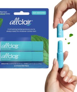 Nausea Relief Inhaler - Take Control of Motion Sickness, Morning Sickness, Medication, Stress - Fast, Natural, Drug-Free, Non-Drowsy & Portable Travel Essential (2 Inhalers)