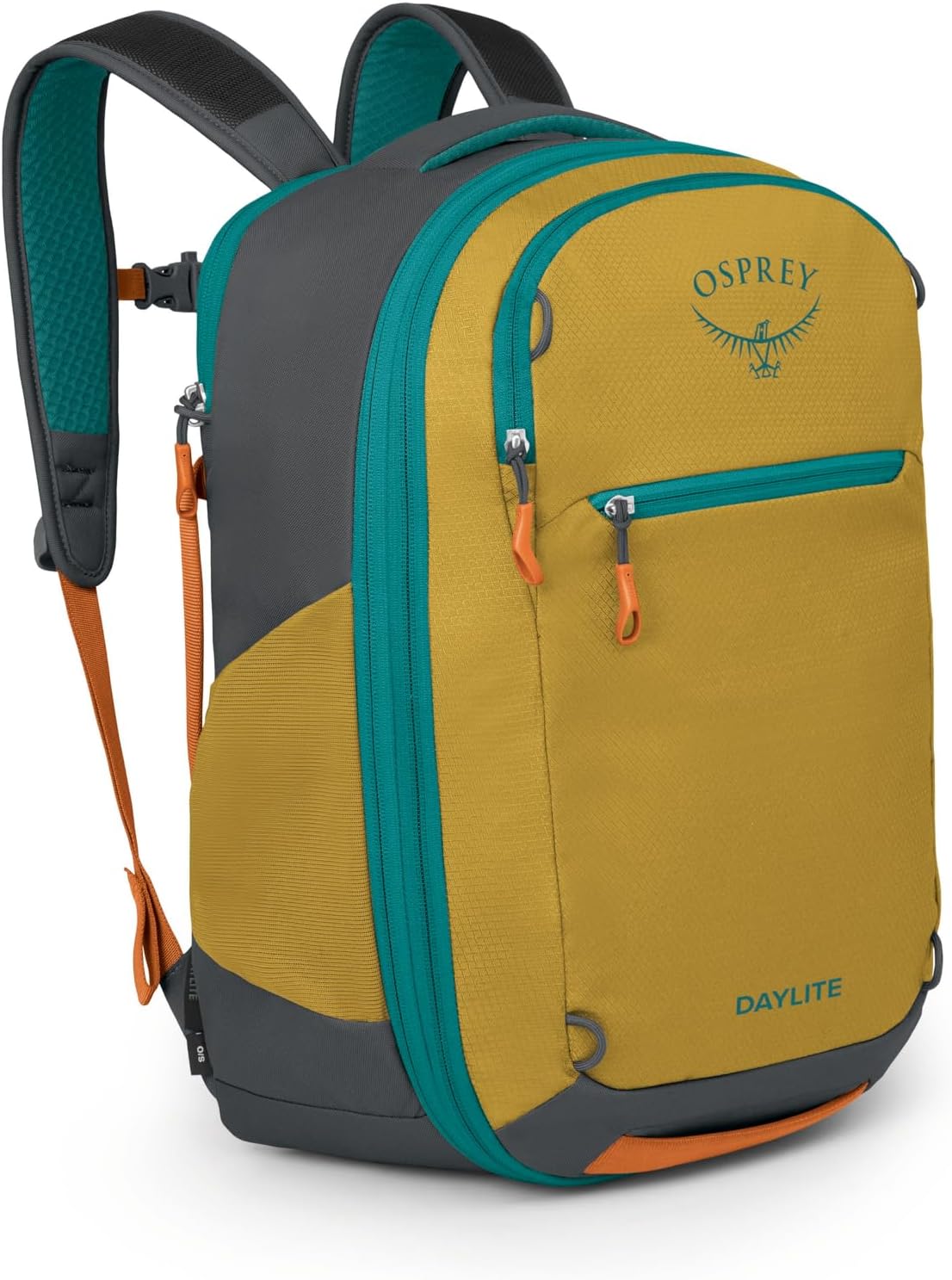 Osprey Daylite Expandable 26+6 Travel Pack, Tumbleweed Yellow/Tunnel Vision