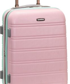 Rockland Melbourne Hardside Expandable Spinner Wheel Luggage, Mint, Carry-On 20-Inch