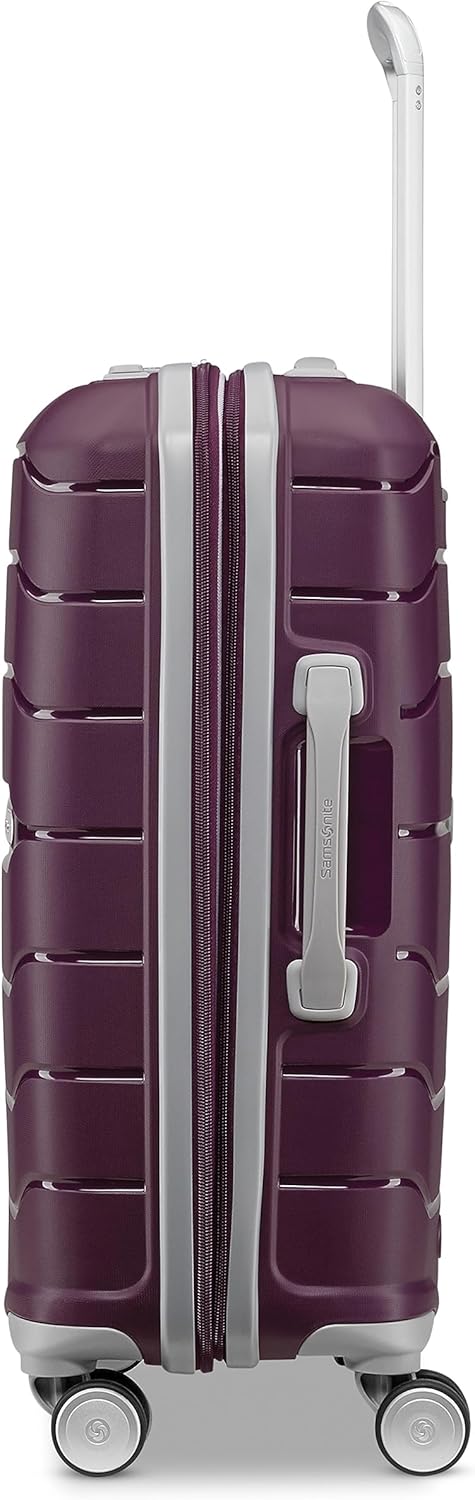Samsonite Freeform 2 Piece Luggage Set Carry On Large Checked Luggage with Dual Spinner Wheels Durable Polypropylene Hardshell TSA Lock Airline Approved Expandable Amethyst Purple.jpg