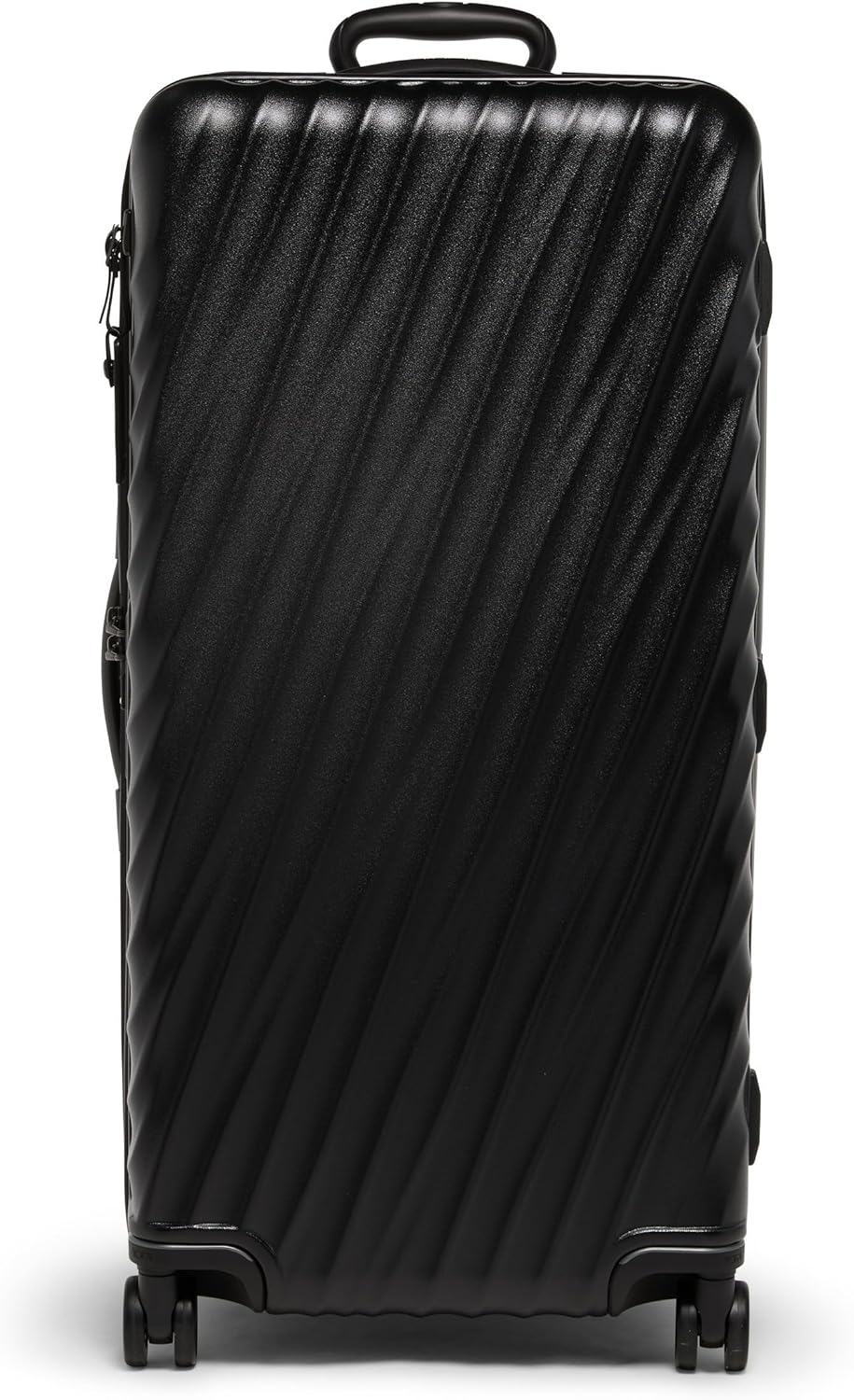 TUMI - 19 Degree 4 Wheeled Large Rolling Trunk - Durable Hard Shell Checked Bag - 31.3" X 15.8" X 14.8" - Black Texture