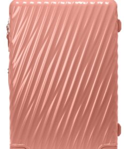 TUMI - 19 Degree Extended Trip Expandable 4 Wheel Packing Case - Durable Hard Shell Zipper Expansion Checked Bag - Pink Clay