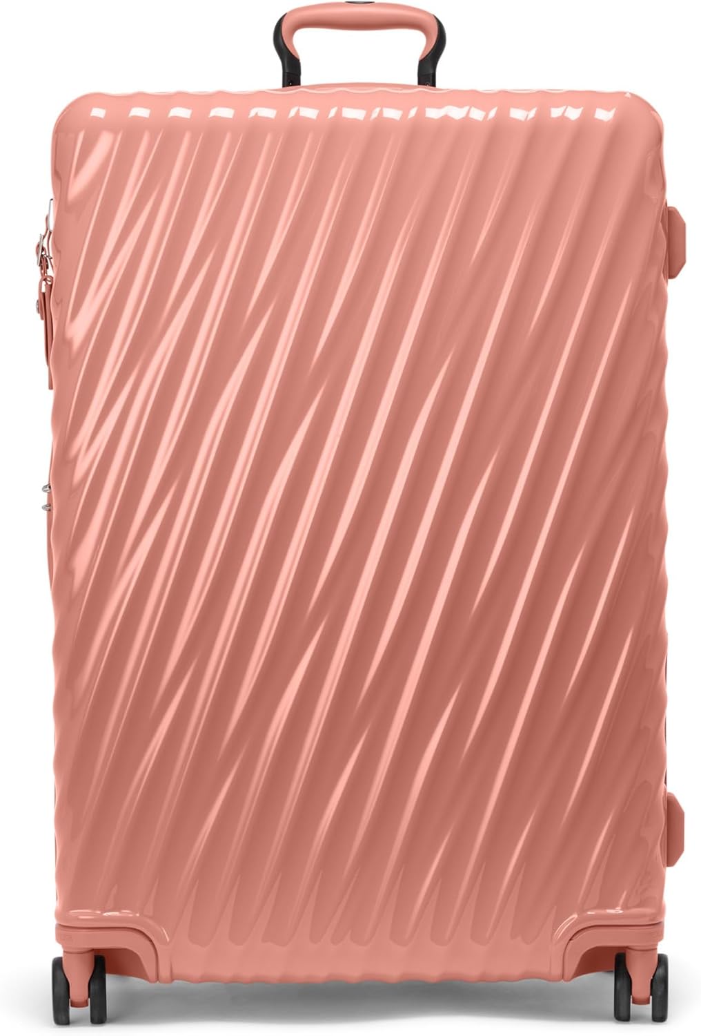 TUMI - 19 Degree Extended Trip Expandable 4 Wheel Packing Case - Durable Hard Shell Zipper Expansion Checked Bag - Pink Clay