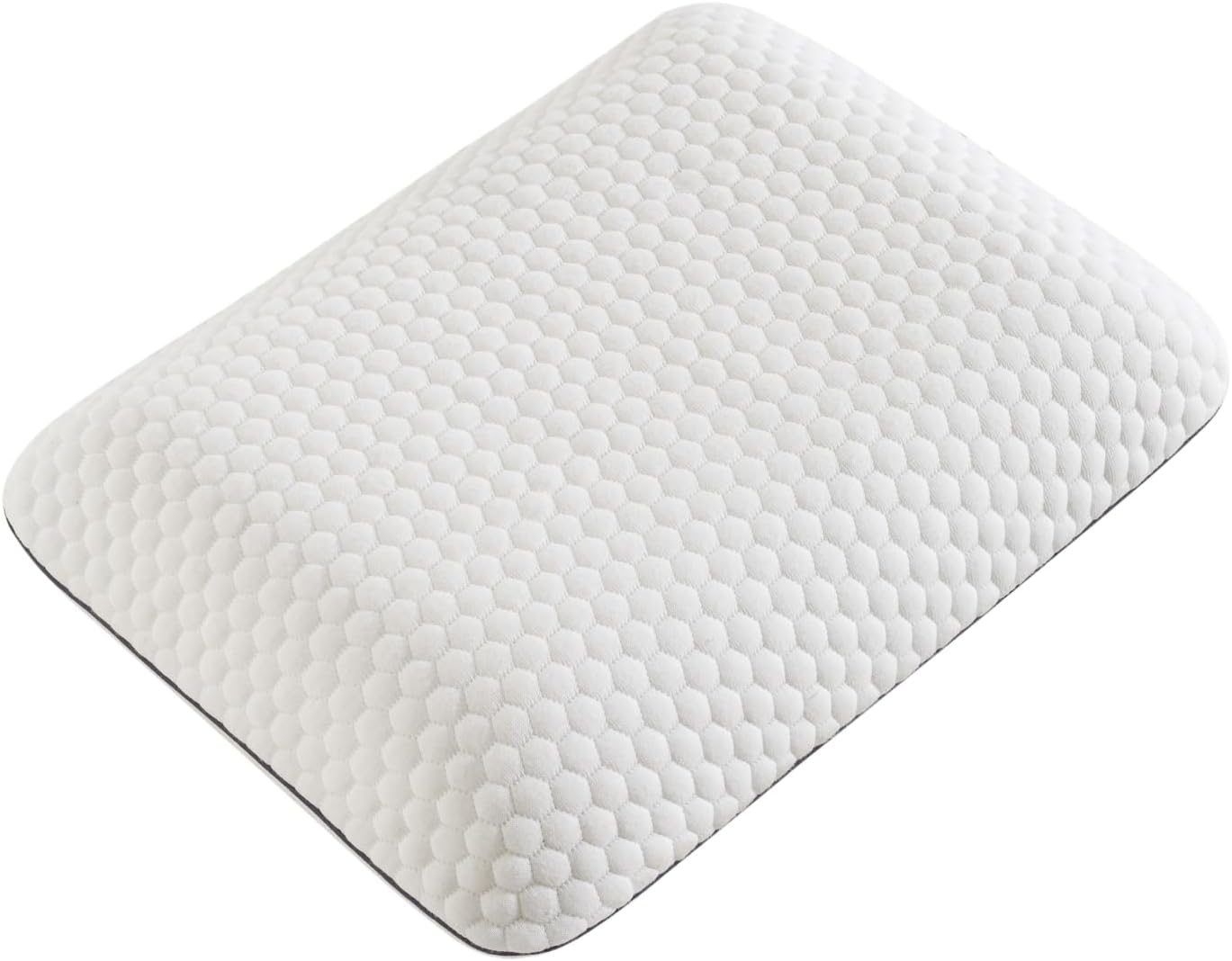 Travel Memory Foam Pillow for Sleeping, Comfortable Camping Pillow, 15.75x11.81x3.94 inches, Easy to Carry Portable Bag, Soft, Breathable, Washable Pillowcase