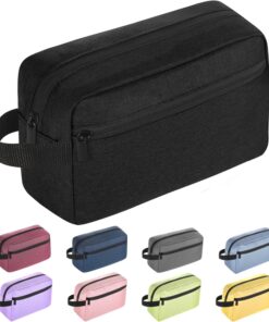 Travel Toiletry bag Toiletry bag for women men Hanging Cosmetic bag Travel accessories for Women Men (Black)