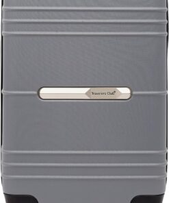 Travelers Club 22" Richmond Spinner Carry-On Luggage, Charcoal