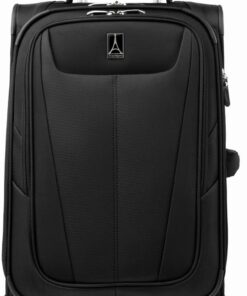 Travelpro Maxlite 5 Softside Expandable Luggage with 4 Spinner Wheels, Lightweight Suitcase, Men and Women, Black, Carry-on 21-Inch