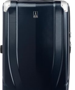 Travelpro Pathways 3 Hardside Expandable Luggage, 8 Spinner Wheels, Lightweight Hard Shell Suitcase, Checked Medium 25 Inch, Royal Blue