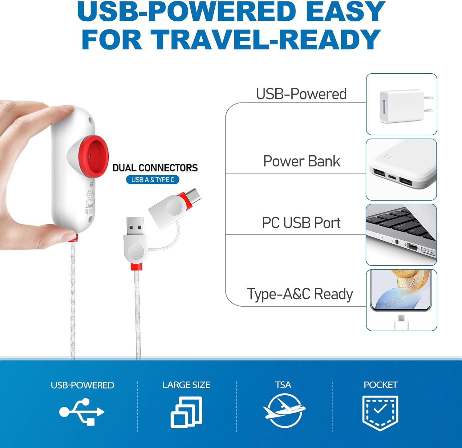 VMstr 15 Pack Travel Vacuum Storage Bags with USB Pump Vacuum Packing Seal for Luggage and Suitcase Space Saver for Clothes and Clothing Travel.jpg