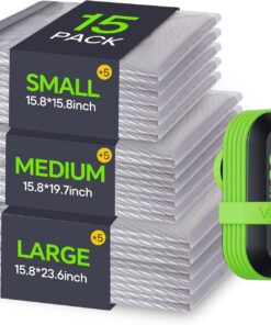 Vacuum Bags for Travel with USB Electric Pump, 15 Pack Carry-on Size Compression Packing for Luggage and Suitcase, Space Saver Bags for Clothes and Clothing Travel