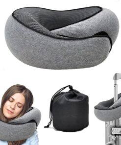 WEERSHUN Travel Pillows for Airplanes,2024 New Travel Pillow,Travel Neck Pillow Airplane Memory Foam Travel Pillow Neck Pillow for Traveling Suitable for Airplanes,Offices and Cars
